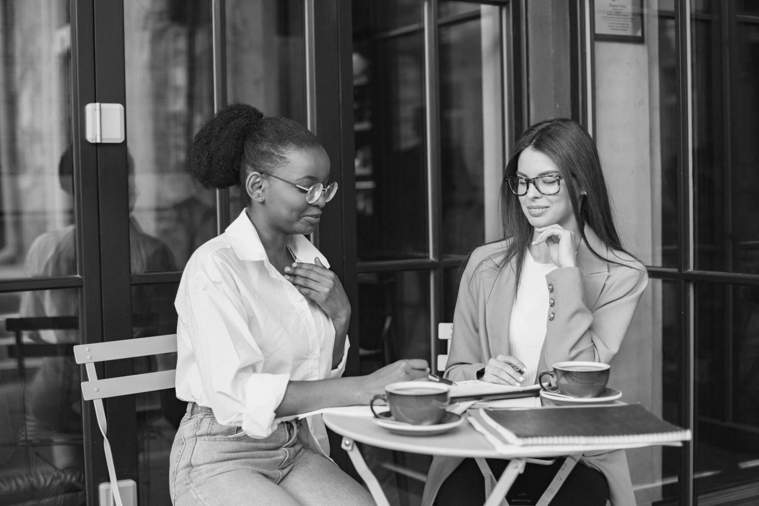 Professional financial planning workspace with documents and analysis tools